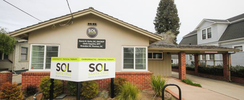 SOL Santa Cruz is Santa Cruz county's premier chiropractic and physical therapy clinic.