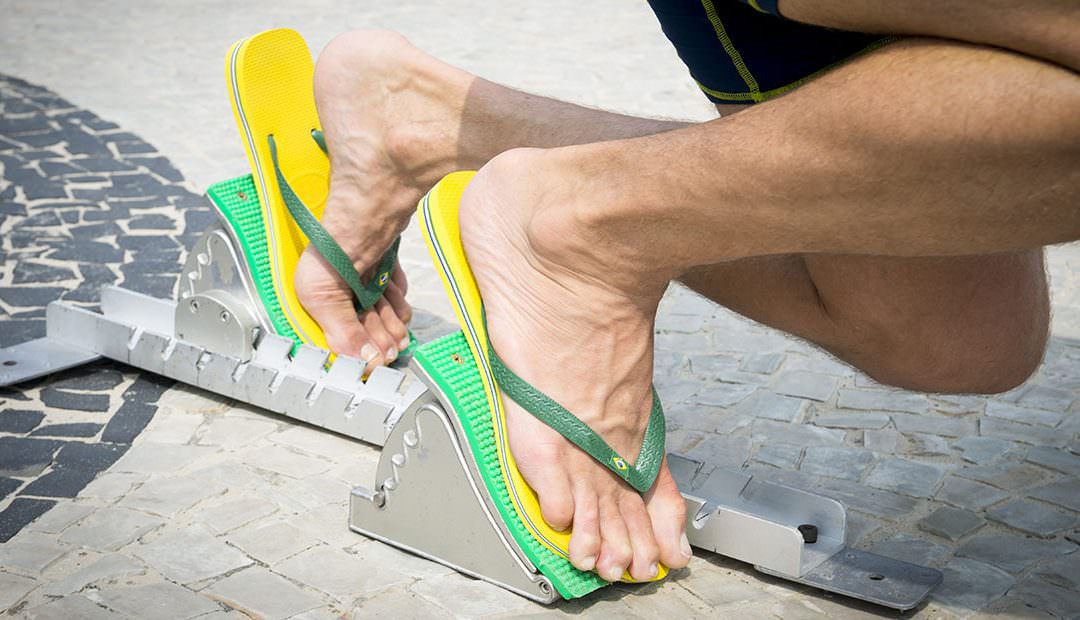 Summer Pro Tip: Wear your flip-flops with caution
